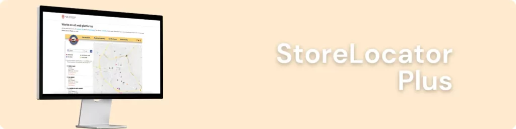 Store locator plus