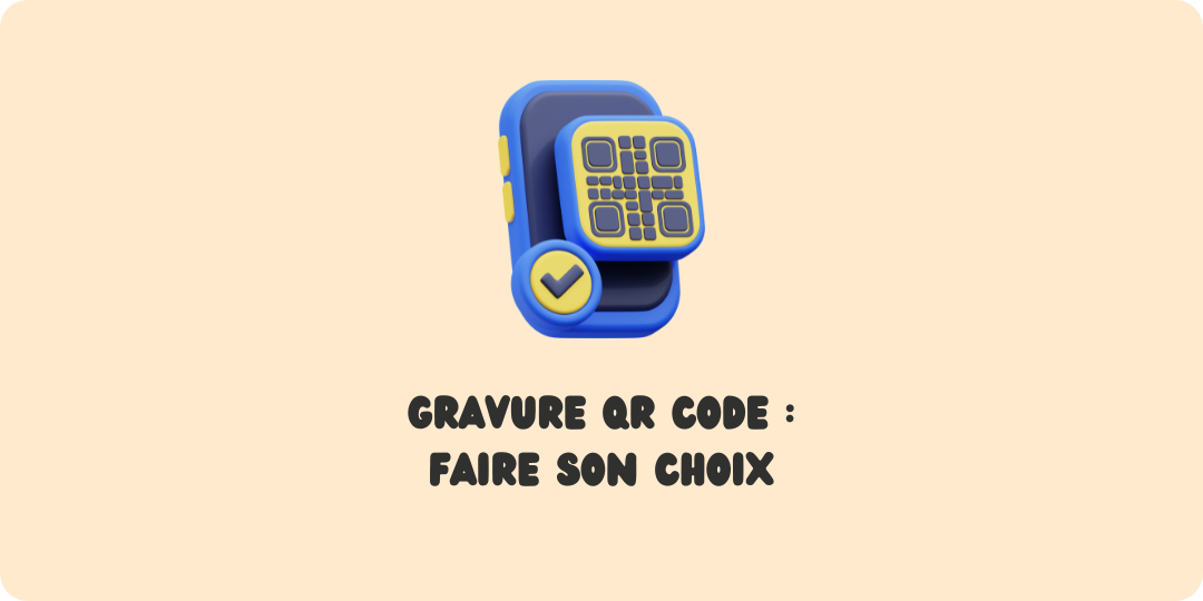 Gravure QR code choisir son qr code Plaque qr code panneau qr code