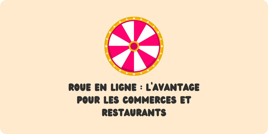 Roue en ligne pour commerce Roue en ligne pour restaurant Roue de la fortune